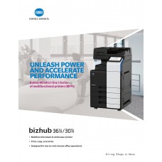 bizhub ONE i-Series 361i 301i Brochure